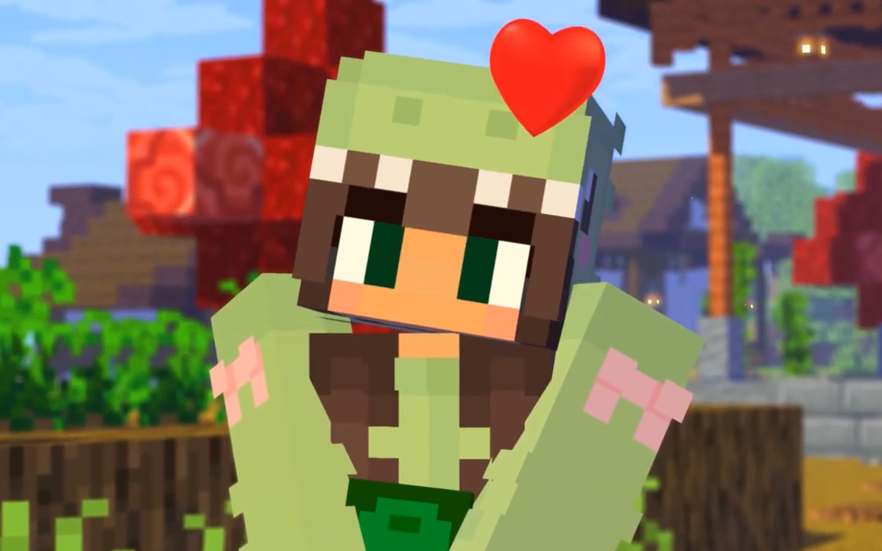 我的世界mc动画:勇者俘获美女芳心