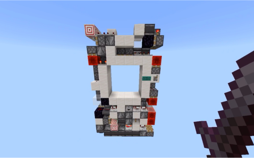 [红石]萌新的第二个4x4活塞门