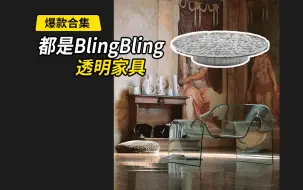 都是BlingBling的透明家具