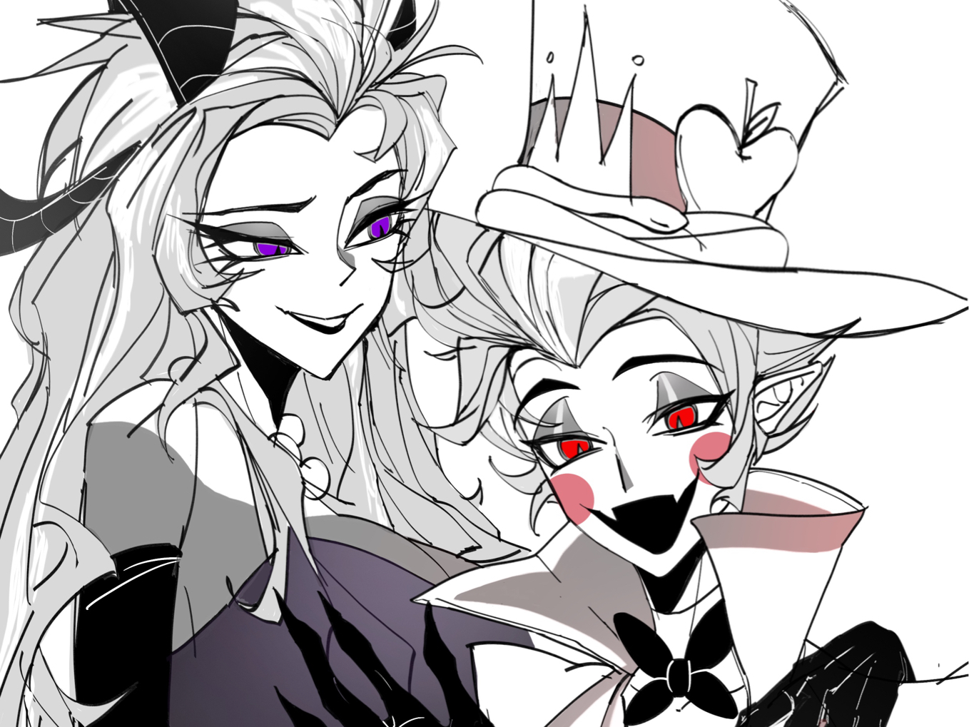 【地狱客栈/莉莉丝x路西法】地狱,小子