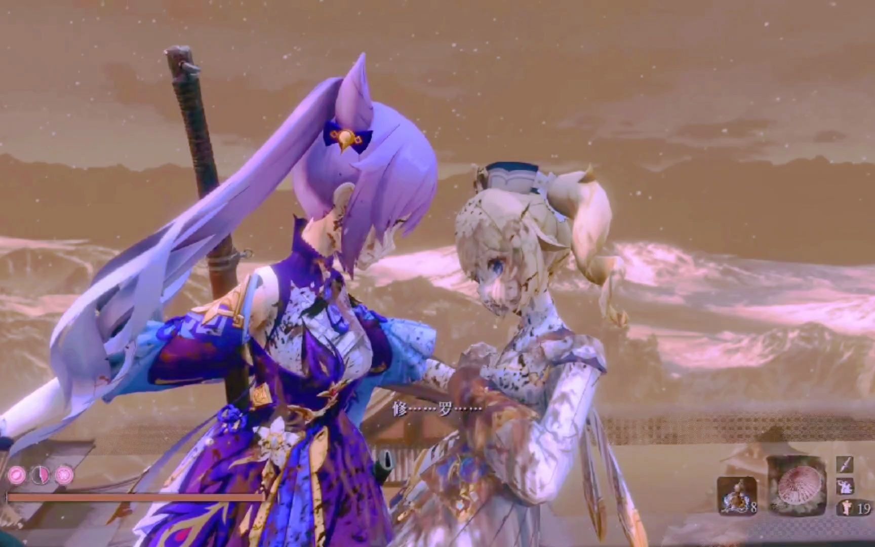 刻晴vs芭芭拉,芭芭拉太惨了