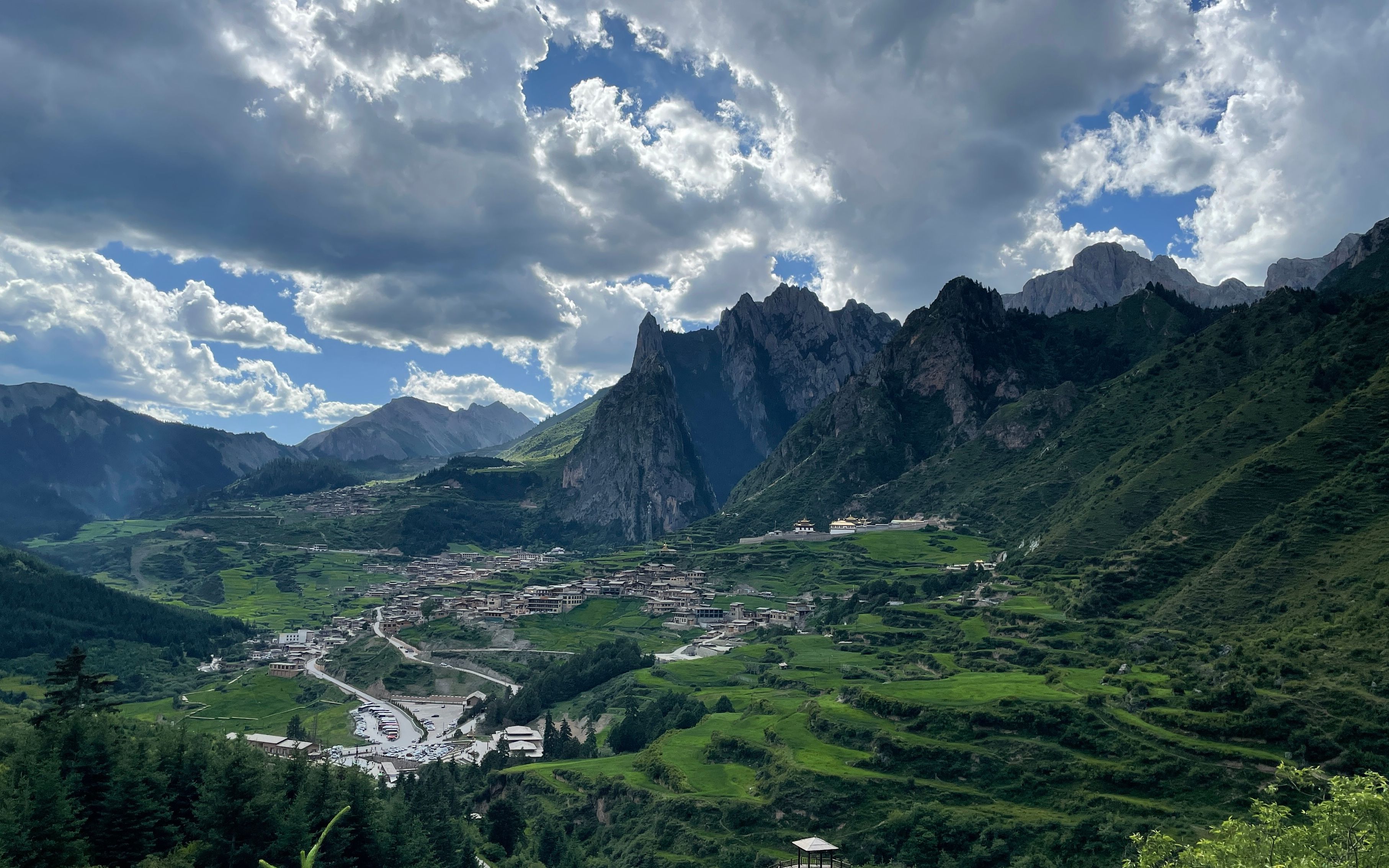 扎尕那,达古冰川,莲宝叶则,甘南8日游