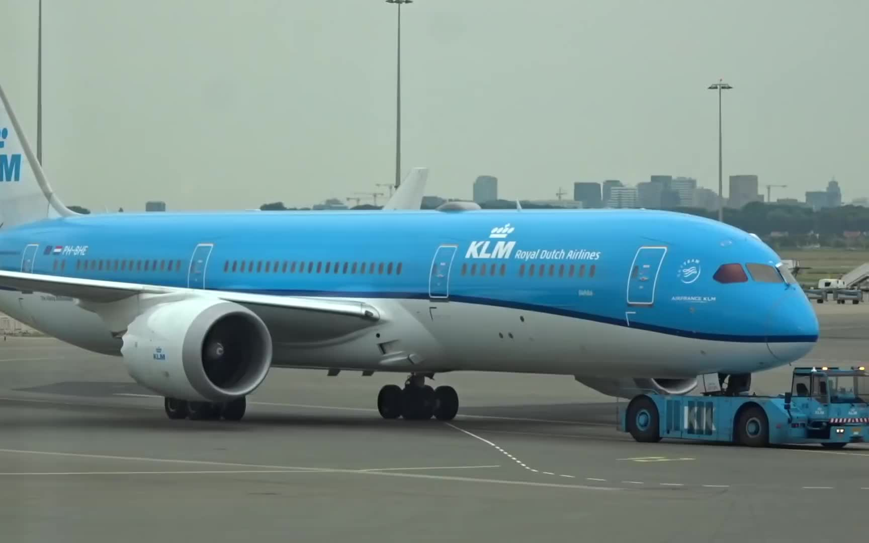 youtube荷兰皇家航空波音7879商务舱飞行报告阿姆斯特丹华盛顿杜勒斯