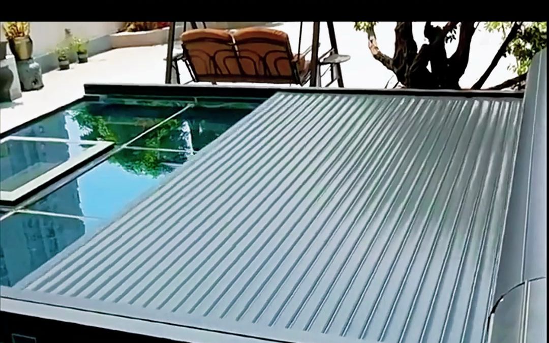 铝合金天幕,遮阳隔热防风防雨防紫外线