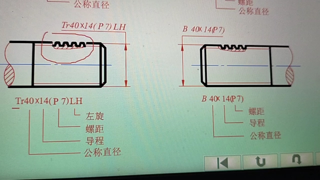 螺纹的标记识读哔哩哔哩bilibili