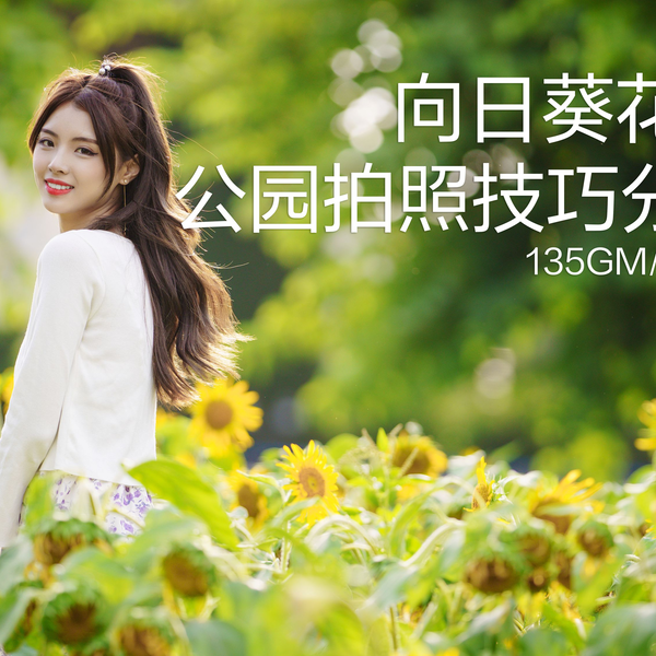 向日葵花海，公园拍照技巧分享|135GM|35GM|超实用，快收藏_哔哩