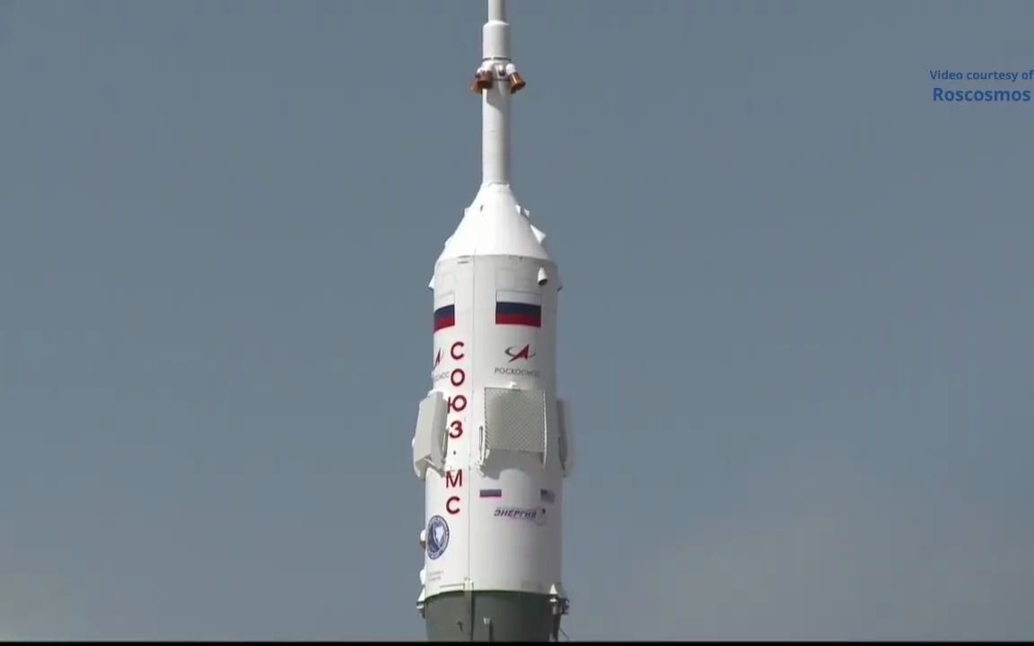 【2021.04.09】俄罗斯使用Soyuz 2.1a运载火箭于拜科努尔航天发射场成功将MS18载人航天飞船送入低地球轨道哔哩哔哩bilibili