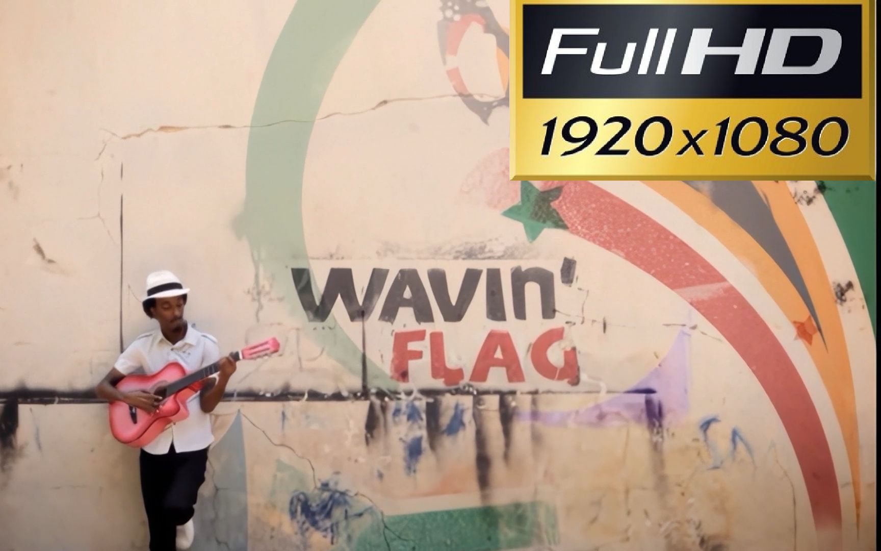 [图]K'NAAN - Wavin' Flag (Coca-Cola Celebration Mix) 官方MV 1080P高清重制版