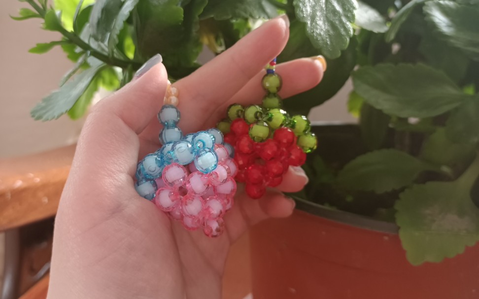 【串珠教程】小草莓