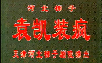 河北梆子 袁凯装疯【天津音像】阎建国 李淑英 董彦华哔哩哔哩bilibili