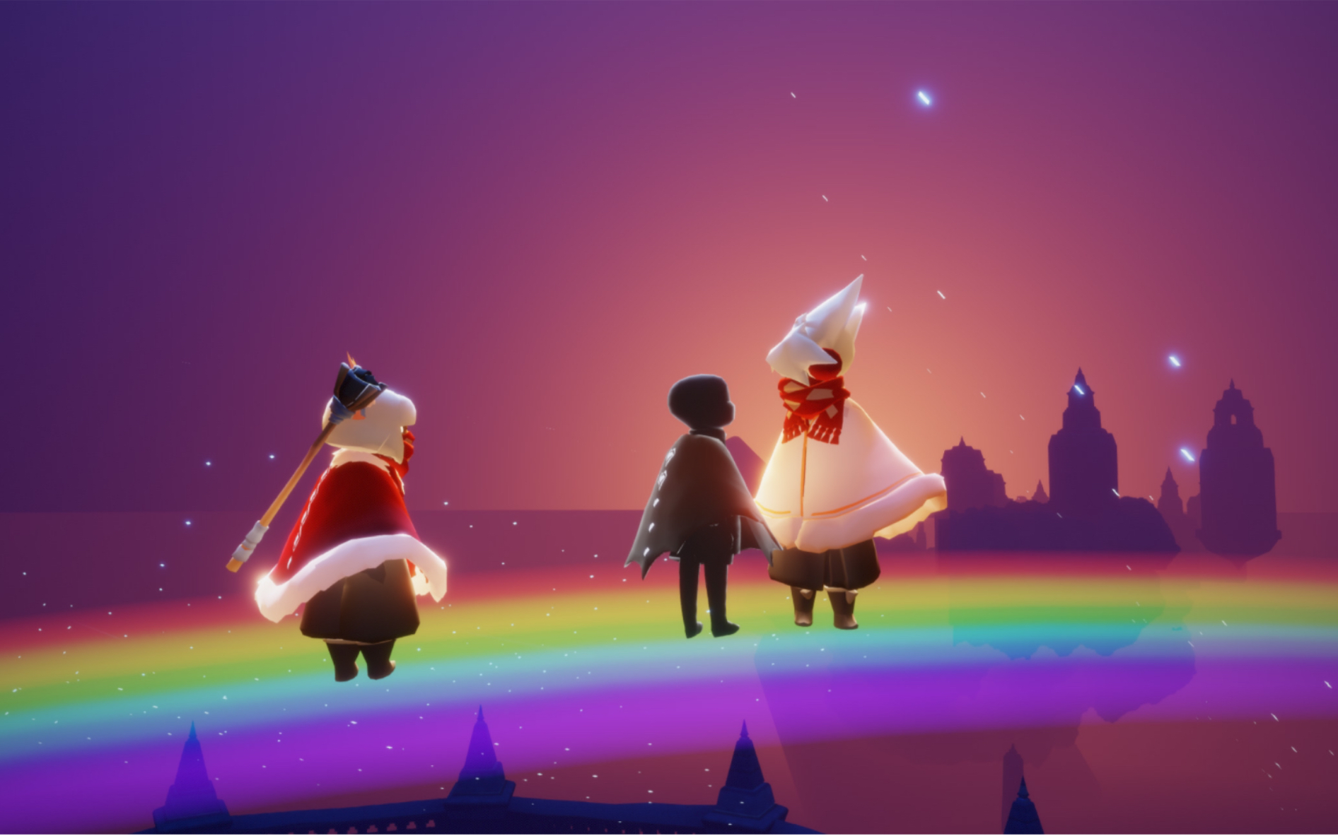 [光遇]试试彩虹魔法的横放