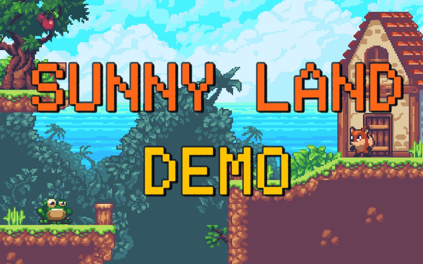 [图]0基础自制Unity小游戏《Sunny Land》Demo演示