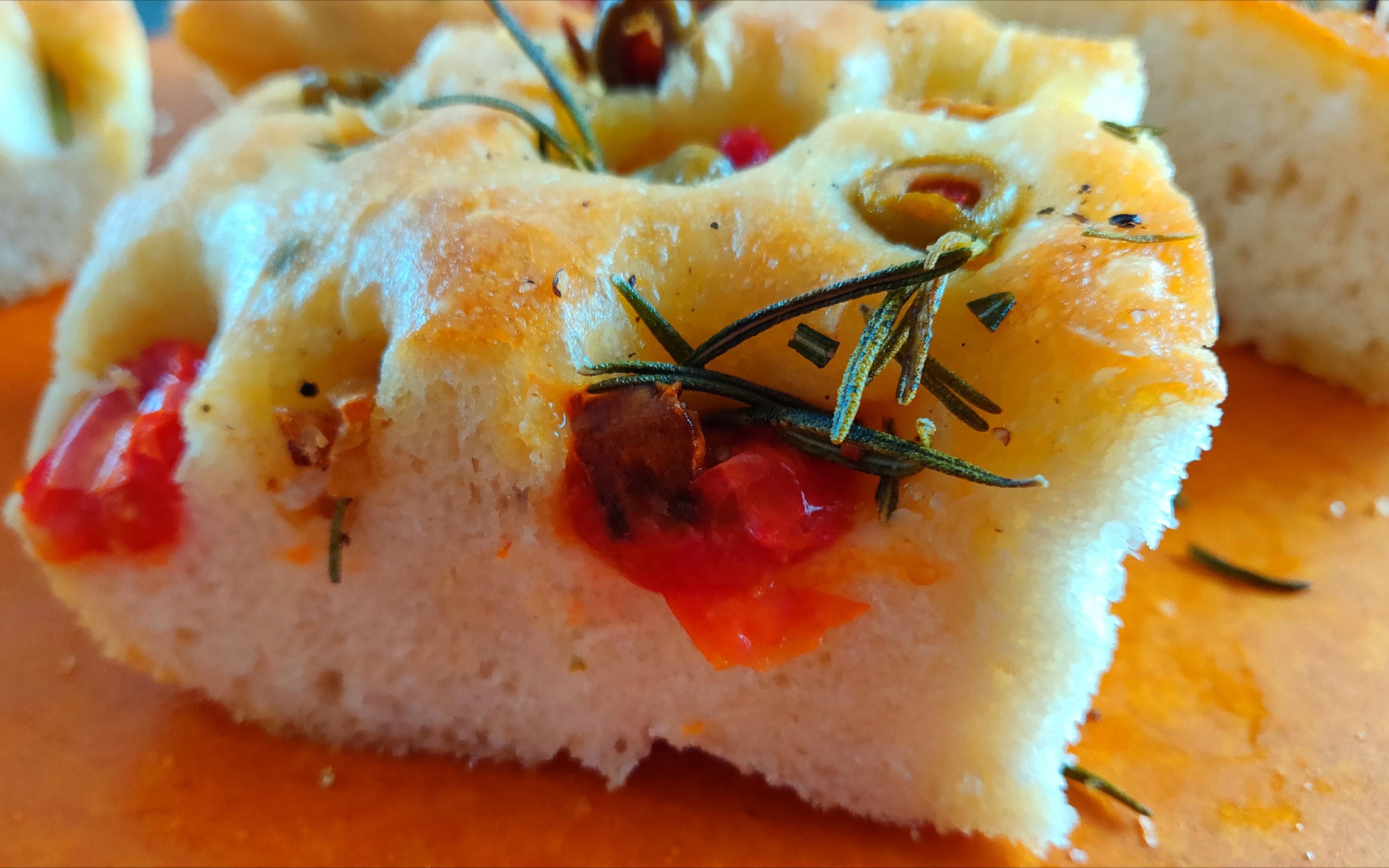 意大利香料面包的家庭做法诱人的外表迷人的味道