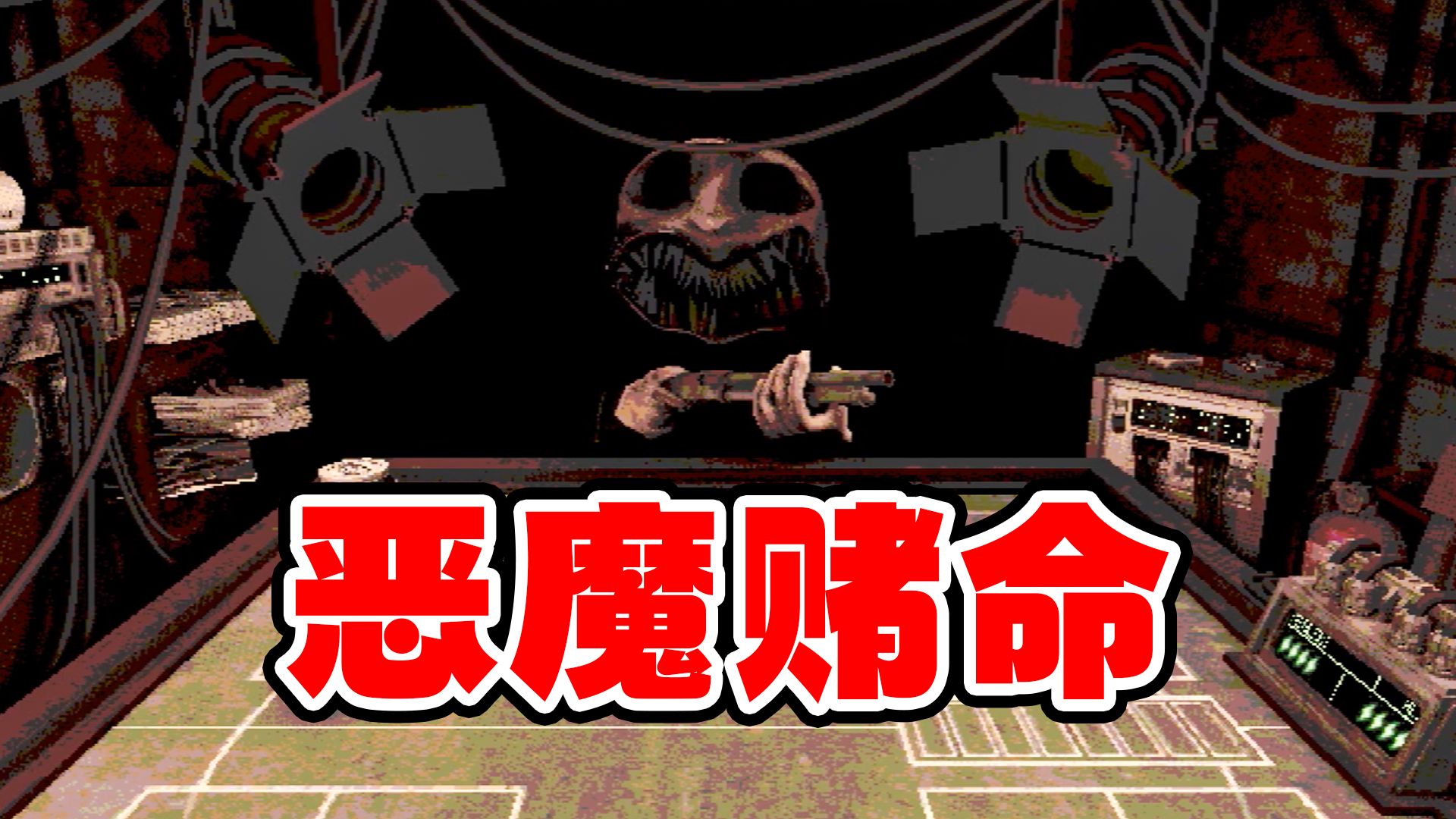 看我一枪崩了它!俄罗斯轮盘buckshot roulette