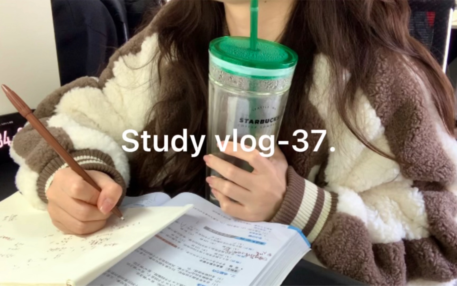 [图]大学生自习室学习日常｜Study vlog37