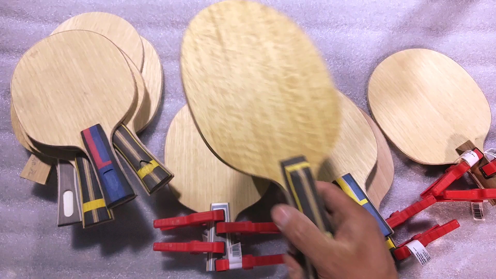 爱尚乒乓diy自制乒乓球底板,看看有没有您的菜,快看看香不香?