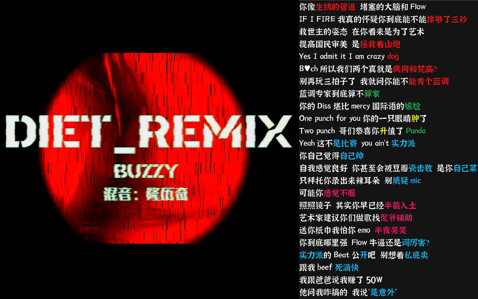 [图]八贼DISSBACK李岩恒 Ⅰ DIET REMIX - Buzzy |