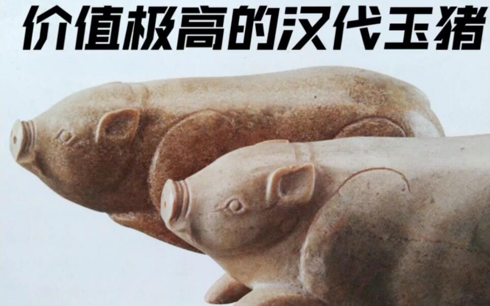 价值极高的汉代玉猪_哔哩哔哩_bilibili