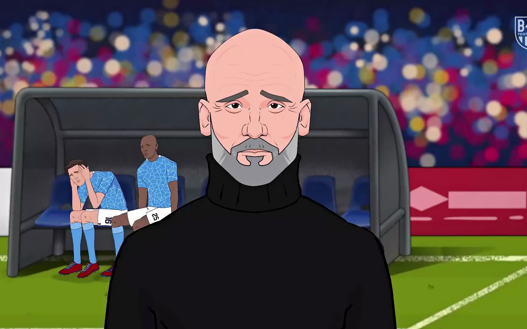 【欧冠】b/r动画回顾瓜迪奥拉在曼城的欧冠经历!