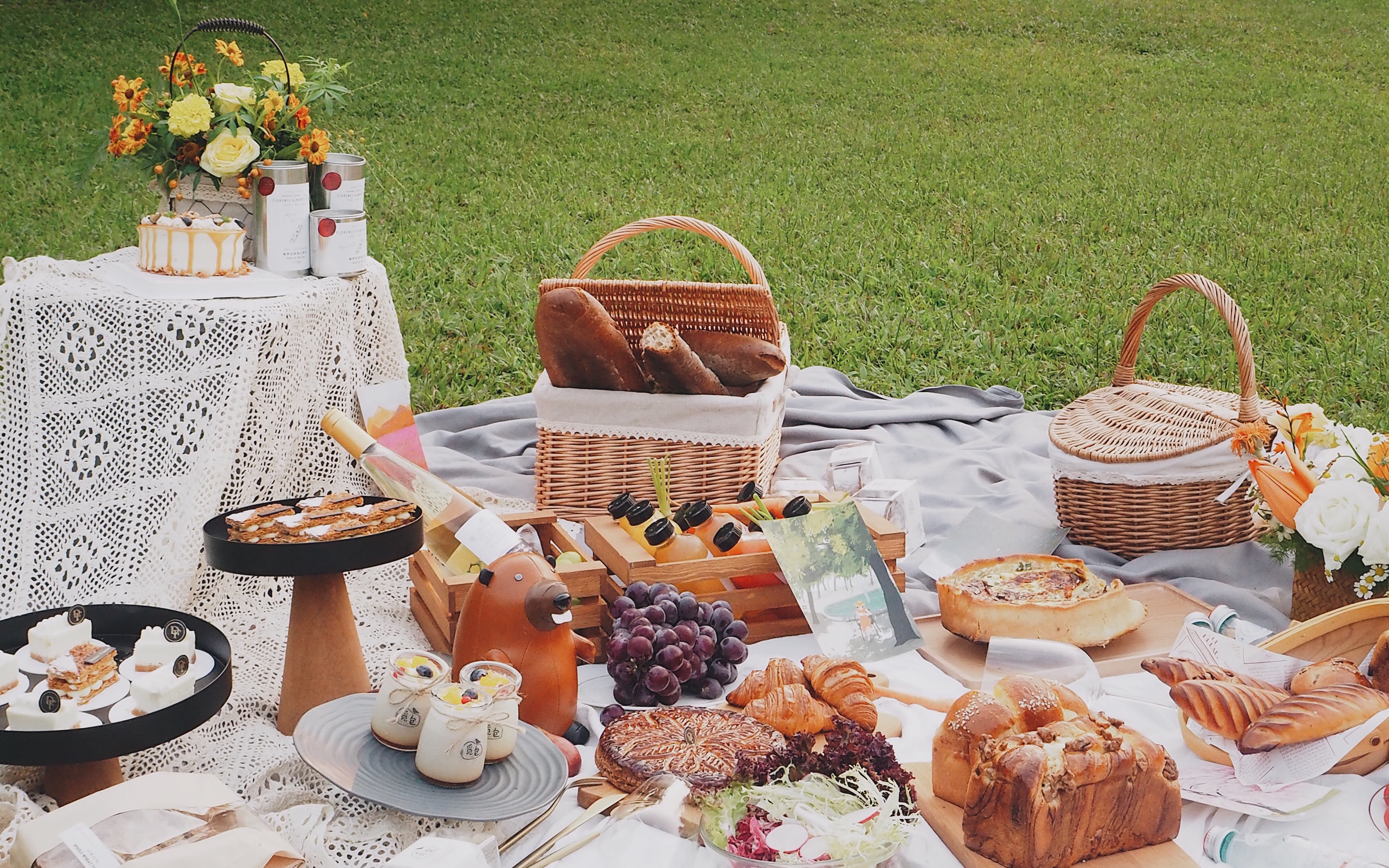 久违的视频!日常vlog!人生第一次野餐@厦门南湖公园