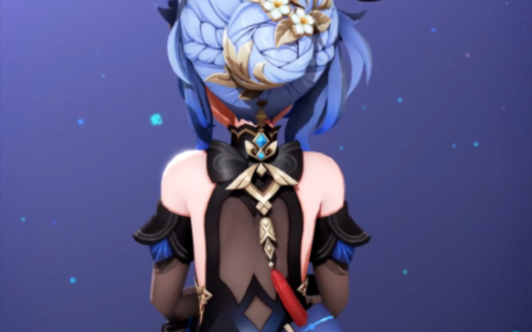 欣赏一下甘雨的美背