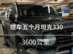 Descargar video: 提车5个来月！3600公里！曾经的游侠车主，如今的330车主，这会儿又即将成为理想车主了！哈哈哈#坦克330#最强坦克300#浩克四驱