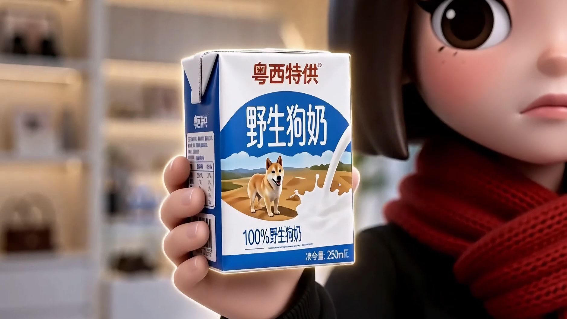 大家都需要的野生狗奶