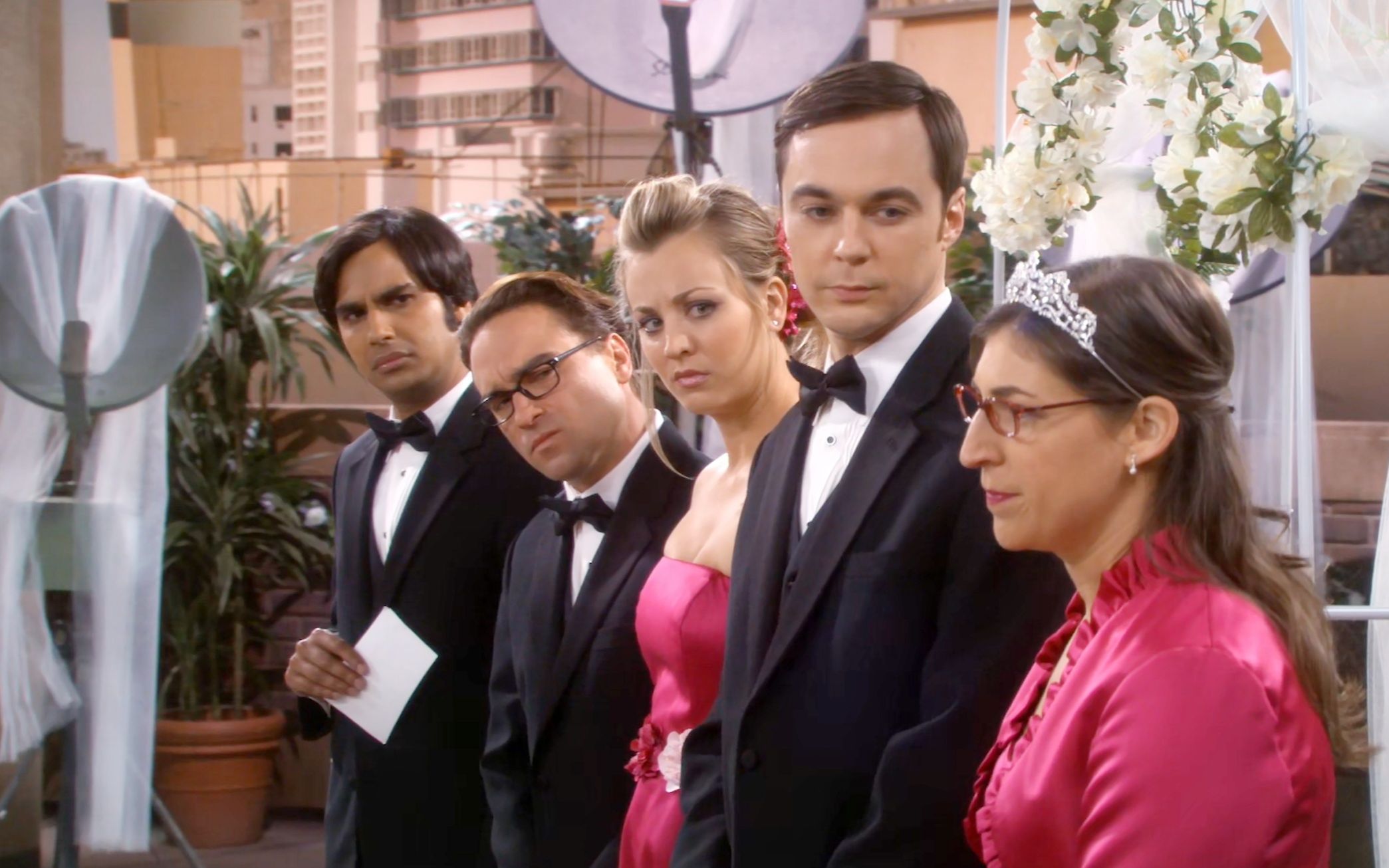 生活大爆炸霍华德和伯纳黛特的婚礼上艾米的发言可真是雷人