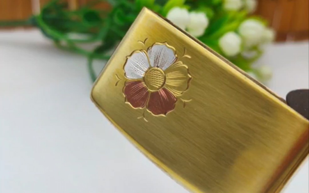 雕金 林赛雕刻 zippo打火机 错金银