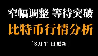 Download Video: 比特币峰哥：8.11日 比特币还会再次挑战七万吗？比特币行情分析。