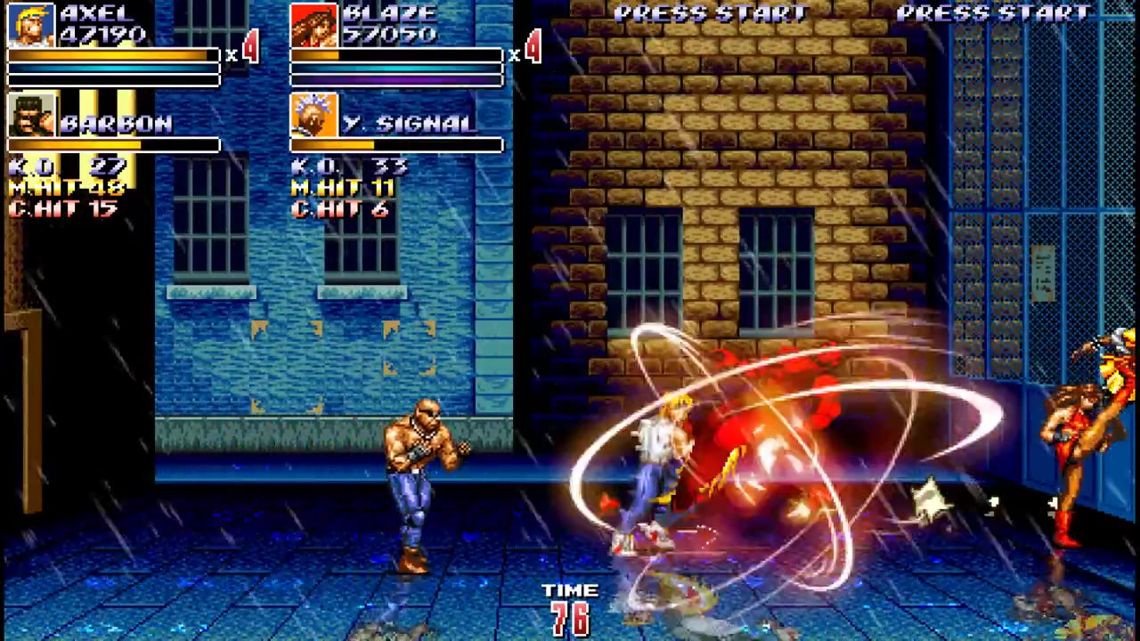 [图][ OPENBOR ] Streets of Rage 2X  - Two Players Full Gameplay (Ver. 1.6 Test)