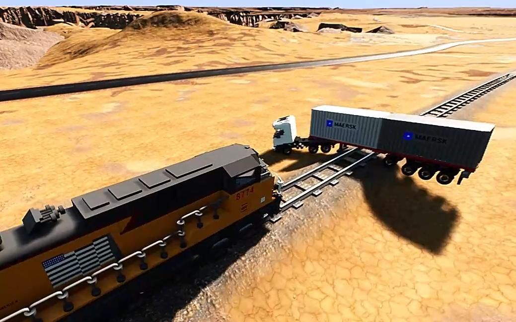 车祸模拟器火车事故集锦