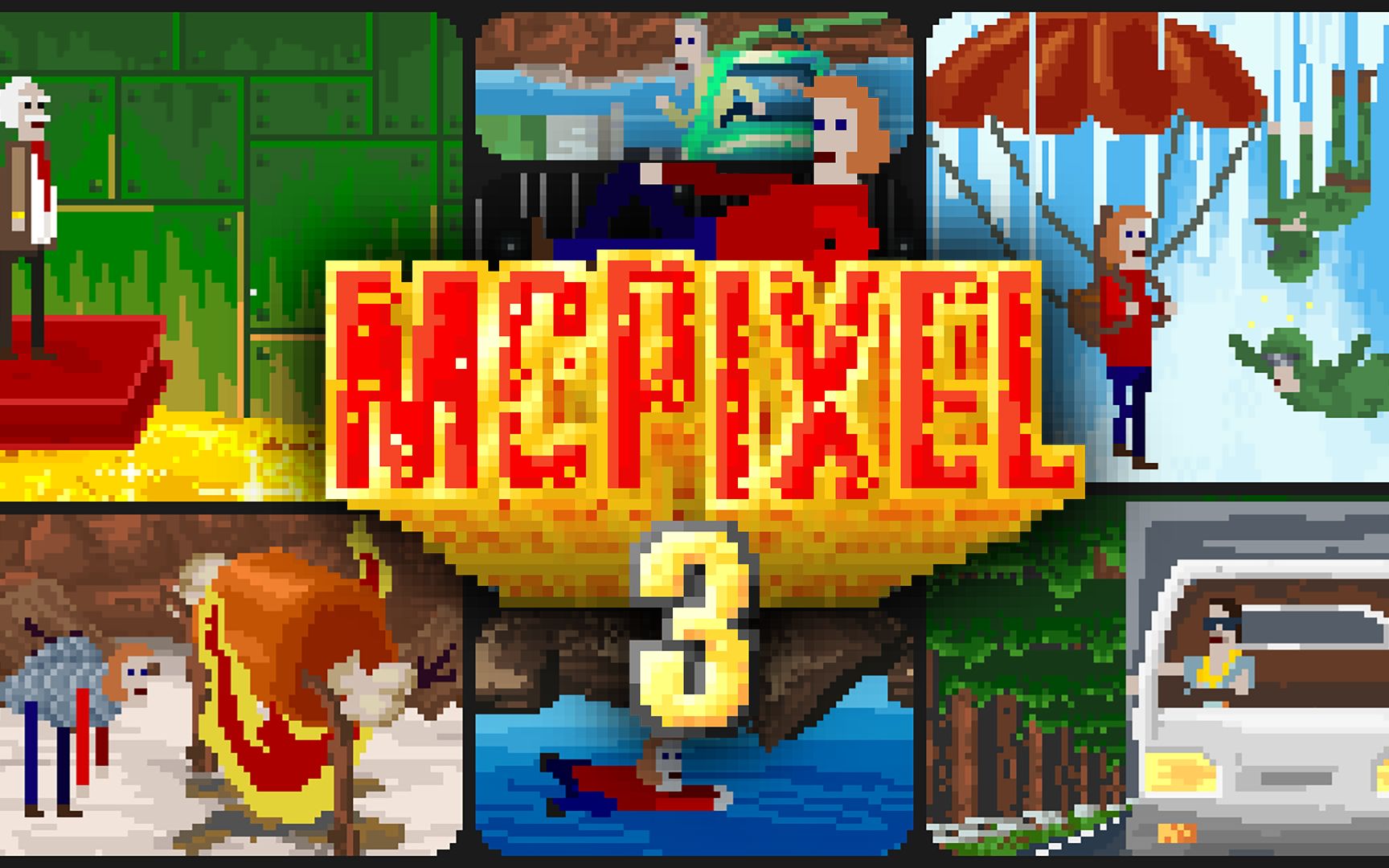 [图]【游戏预告】在我的画风中没人能够打败我！《像素哥3（McPixel 3）》定档11月14日火热上线