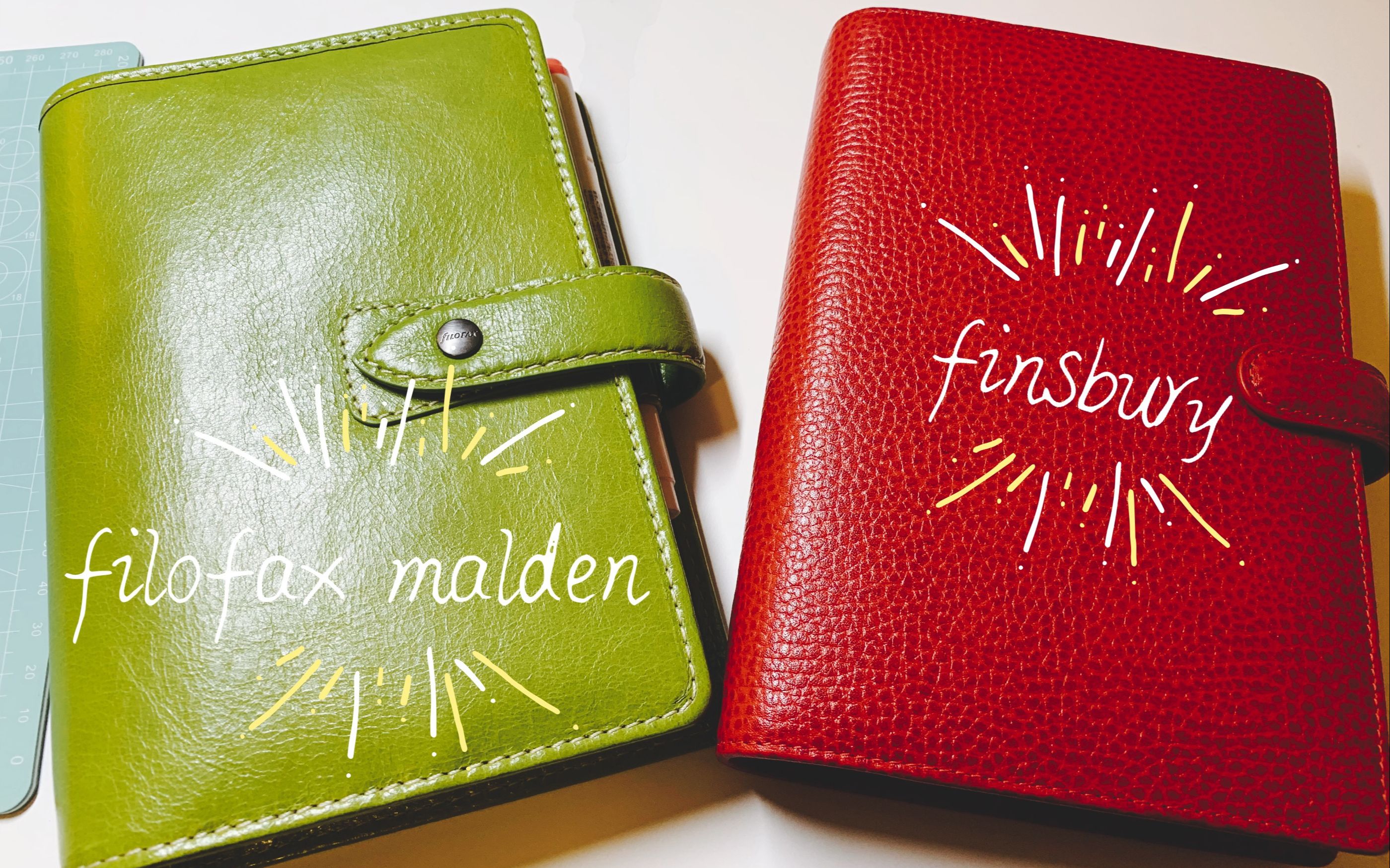 小鲁童鞋|filofax malden a6尺寸开箱以及和finsbury的对比哔哩哔哩bilibili