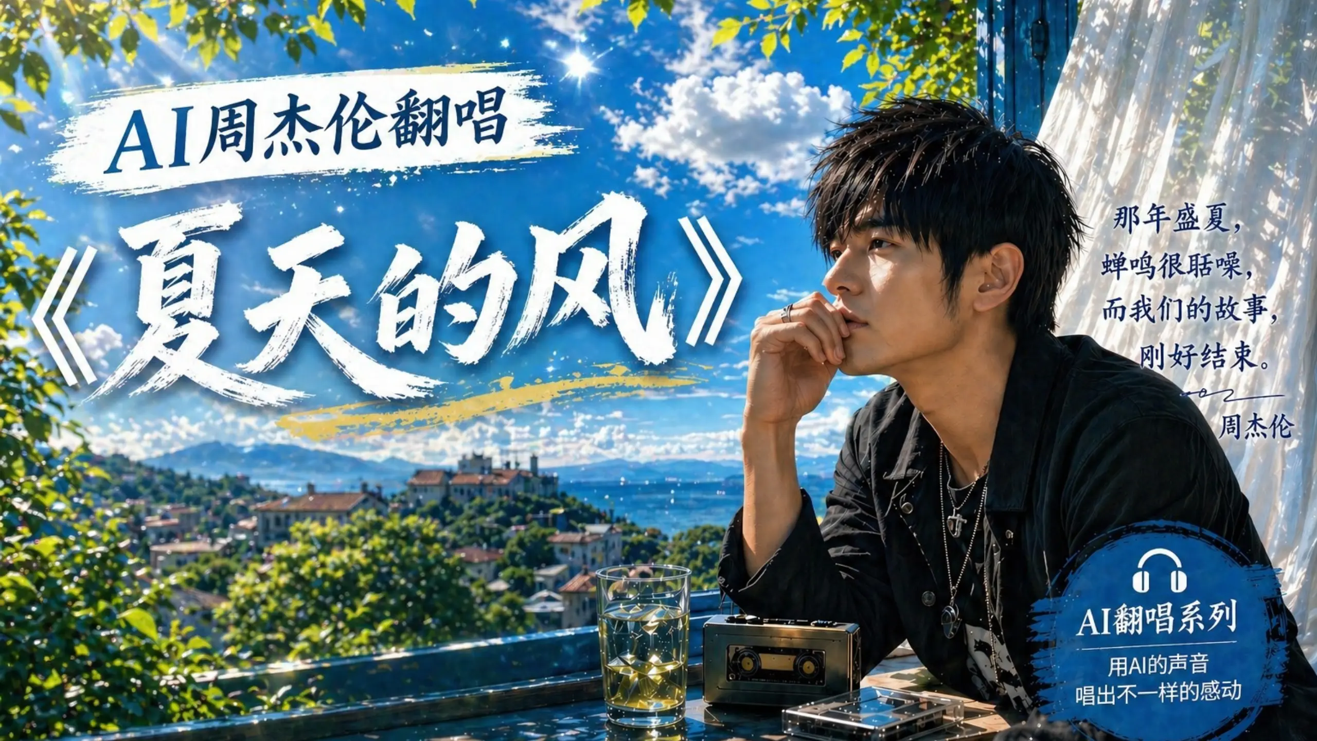 《夏天的风》AI周杰伦重制版|音质接近CD_哔哩哔哩_bilibili