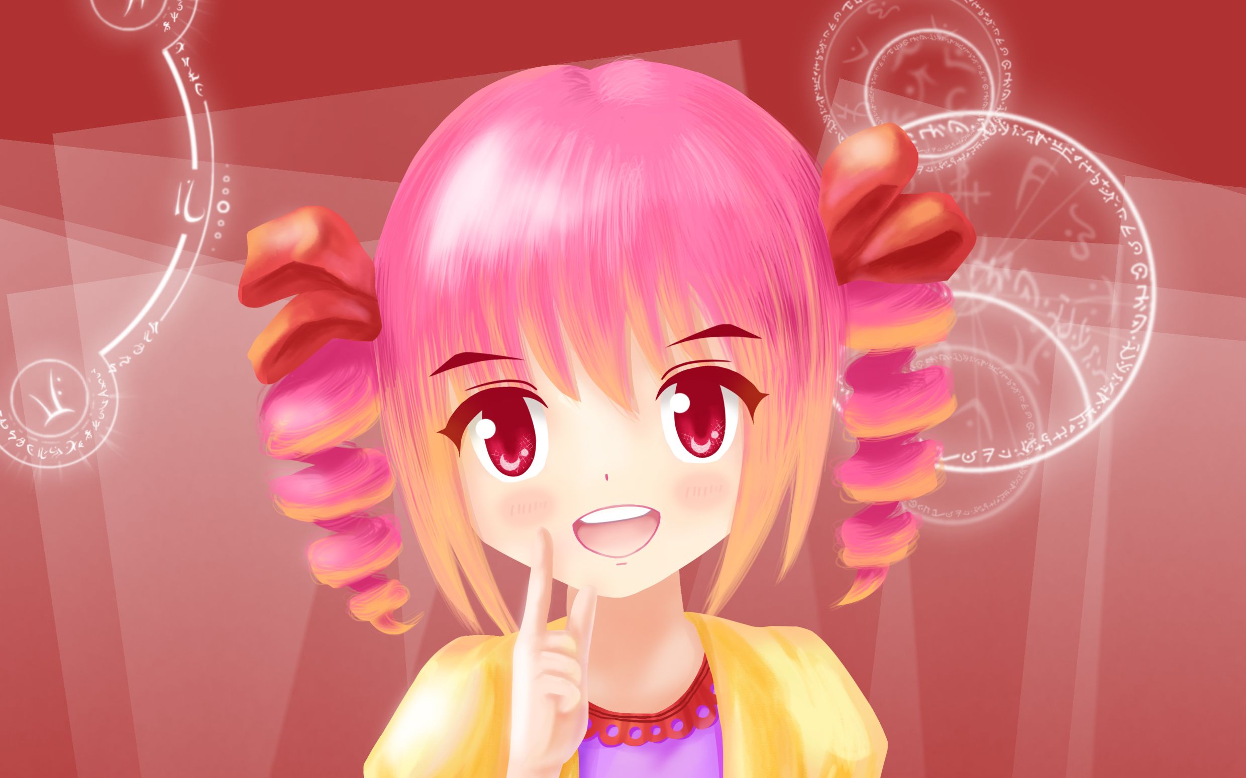 活动作品帮粉丝改画第一天二次元美少女大变身