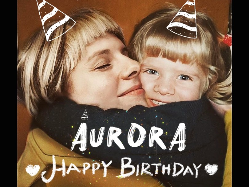 [图]【庆生】AURORA 曦生日快乐！Happy Brithday AURORA！小曦可爱成长记录