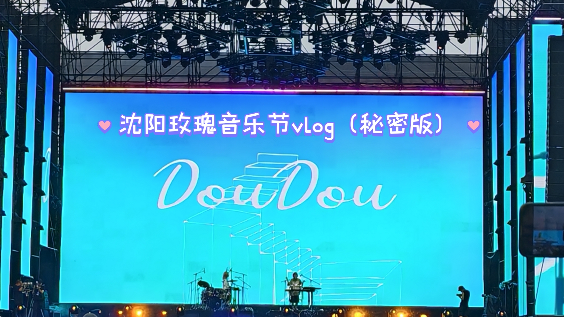 8.10沈阳玫瑰音乐节vlog