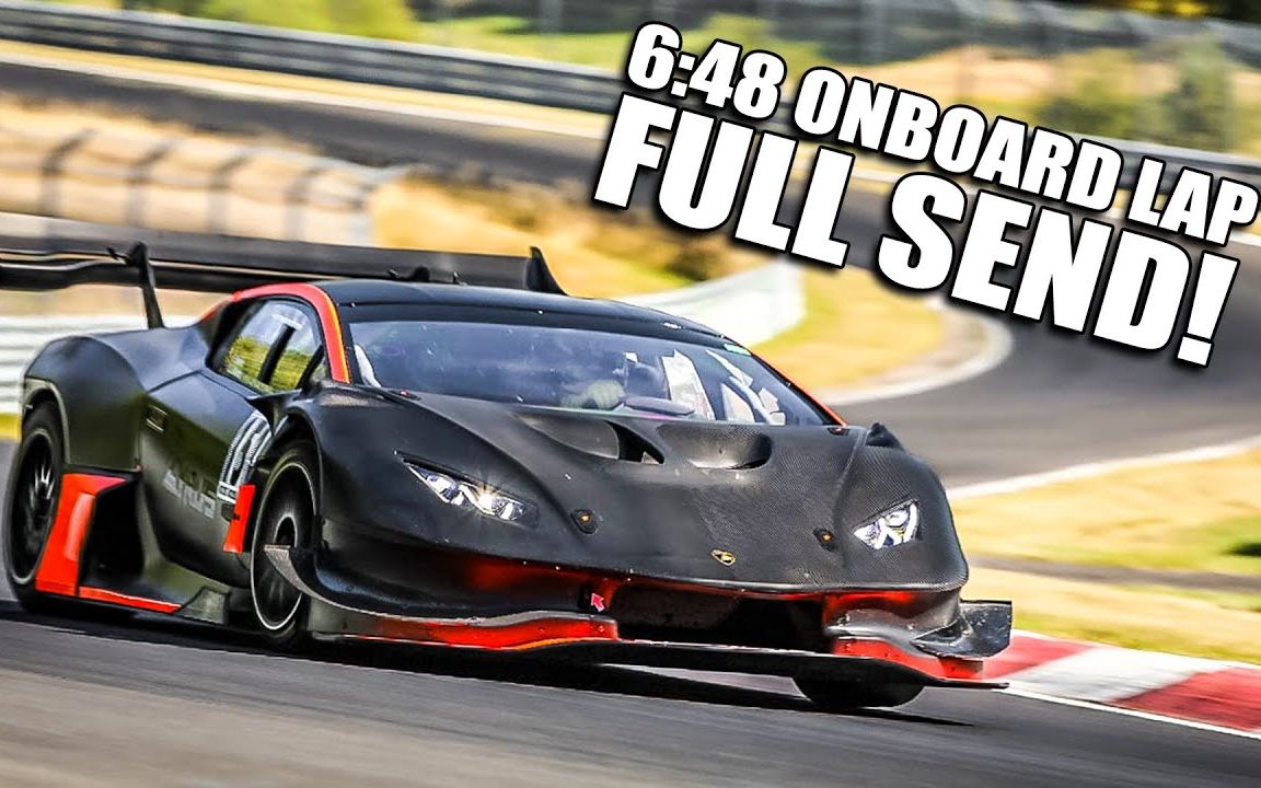 【兰博基尼】【车内视角】兰博基尼zyrus lp1200纽伯格林北侧赛道全速