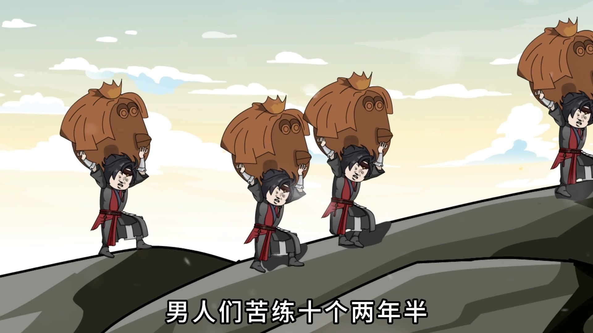 男人们苦练十个两年半,终于从弱鸡成为杀手,自从带上这个面具就觉得很