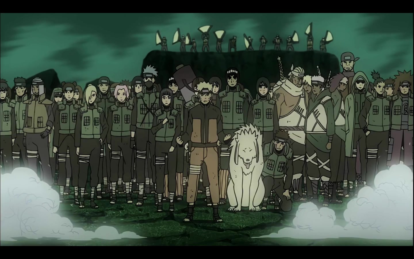 这就是连斑爷都为之称赞的忍者联军之术!