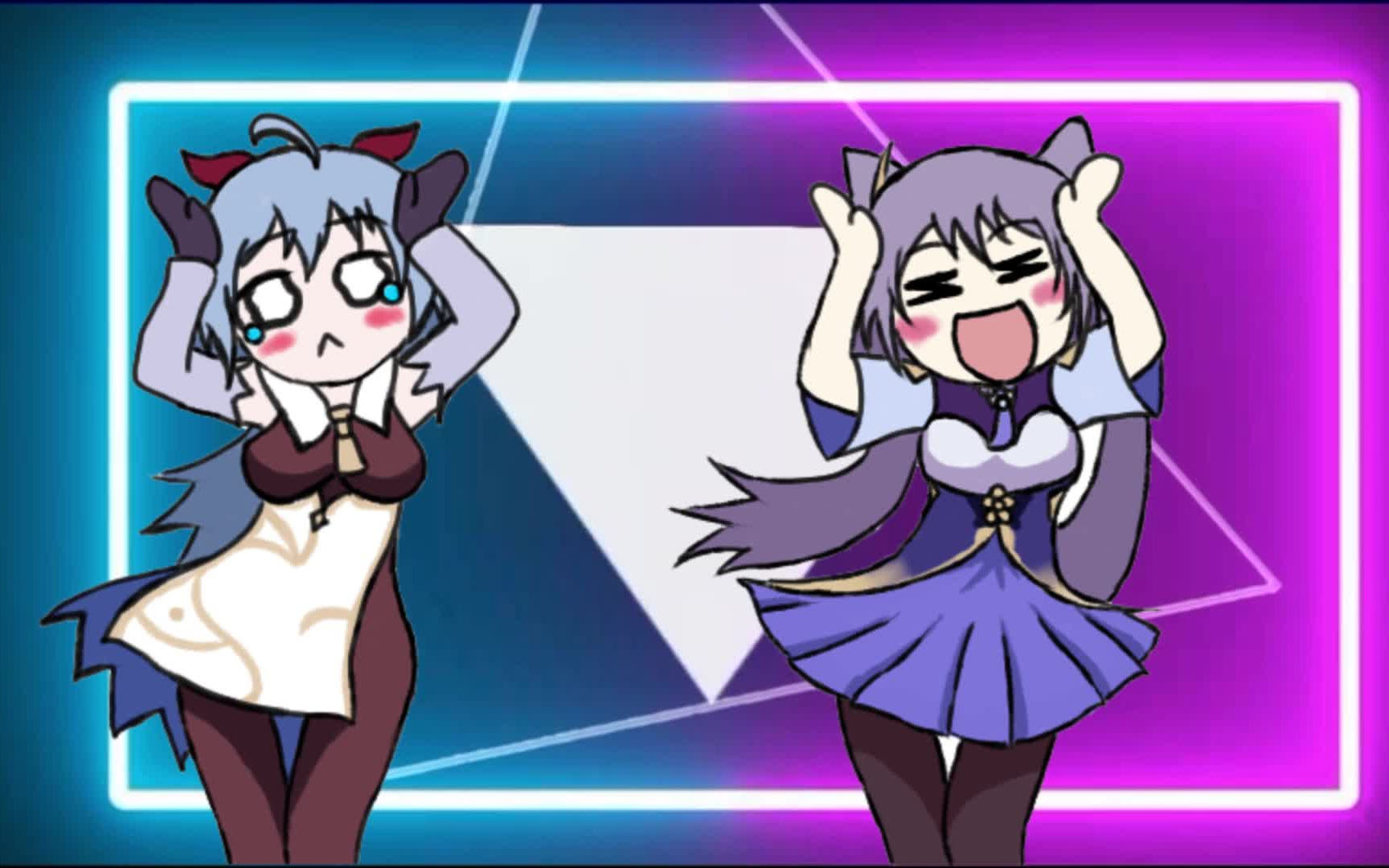 元宵节原神小动画璃月传统扭腰歌刻晴甘雨莹友情出演