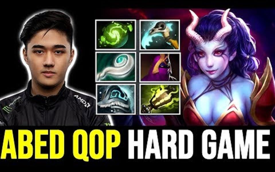 [dota2] 艰难!abed痛苦女王大战pa猛犸套路!