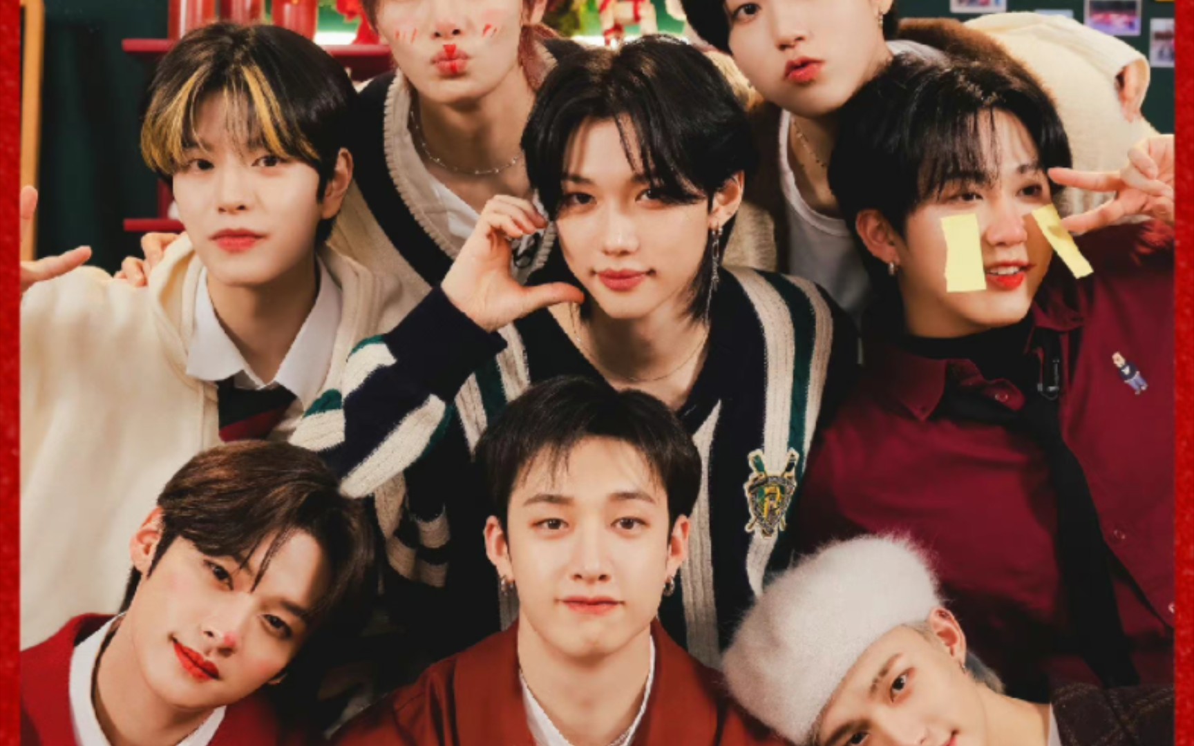【reaction/stray kids】一起来看圣诞节团综吧!