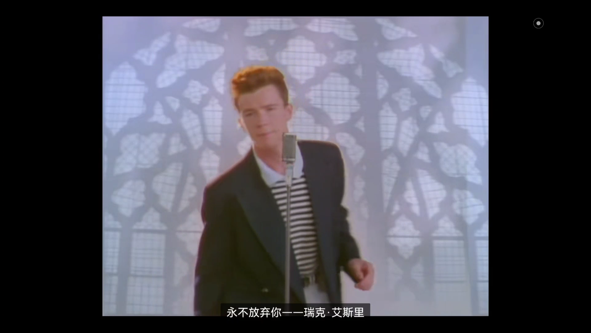 [图]经典老歌，rick Astley永不放弃你，高清无水印