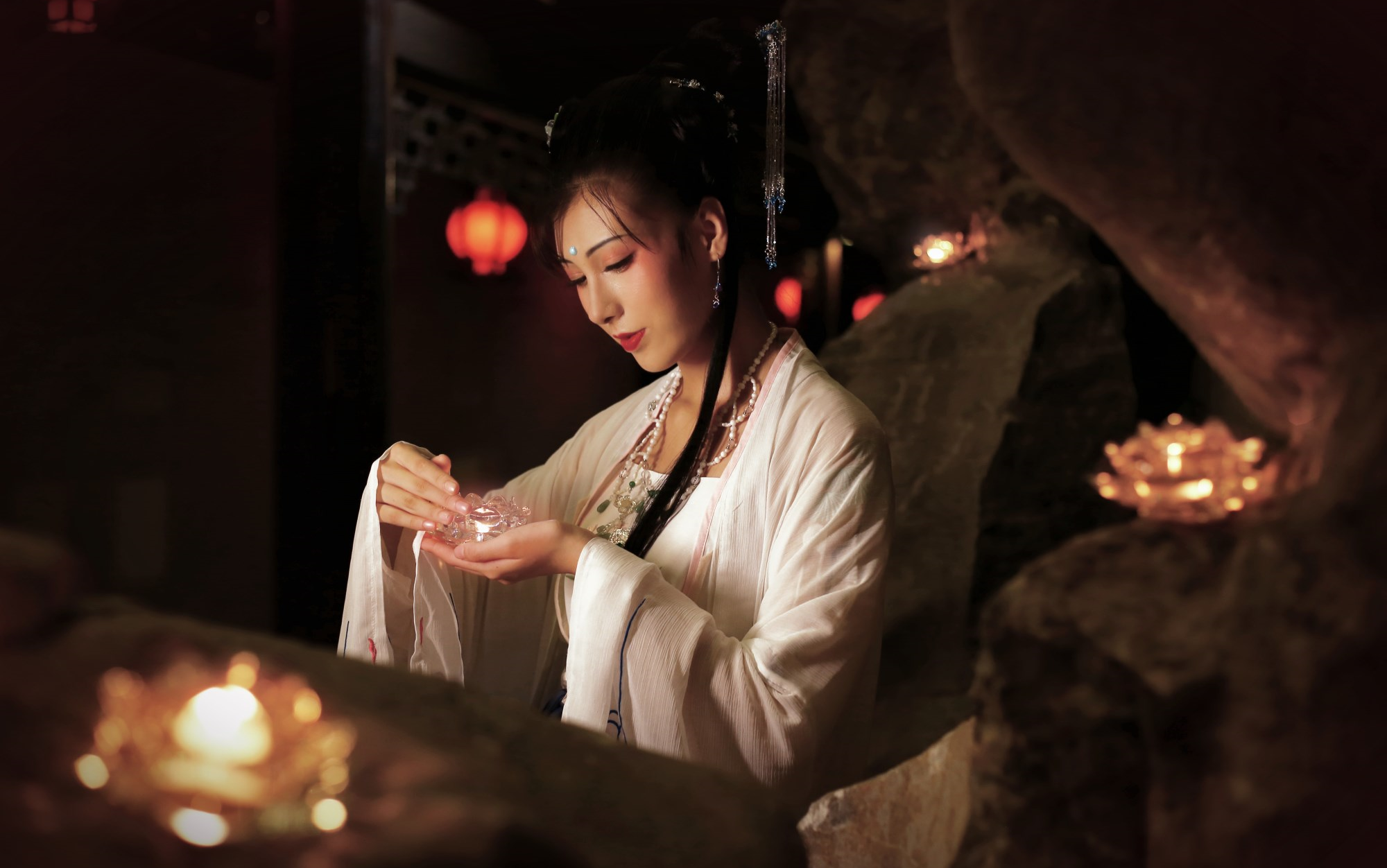 魏晋风鹿角发饰教程【禁止商用】飞雪楼台古风原创_哔哩哔哩 (゜-゜)