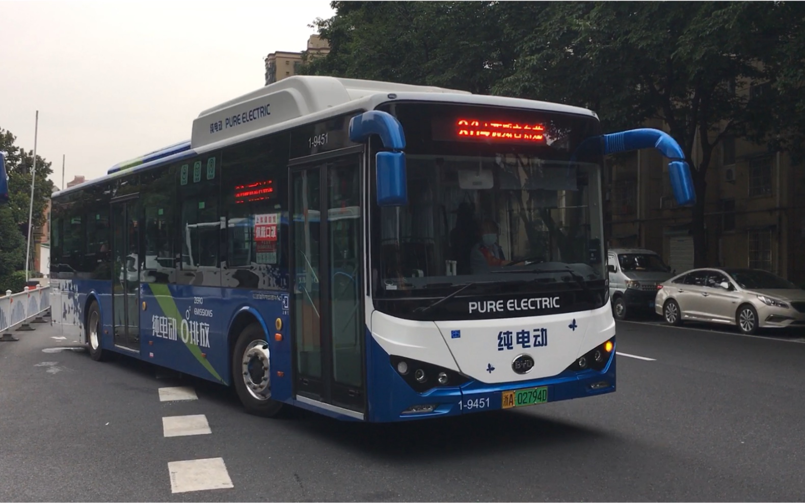 【杭州公交】二代 byd k9ka 86路 1-9451