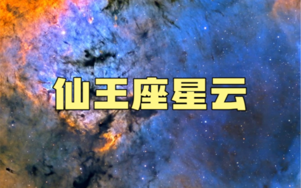 位于仙王座星云,年轻恒星形成复合区域#视觉震撼 #星云 #天文 #探索宇宙哔哩哔哩bilibili