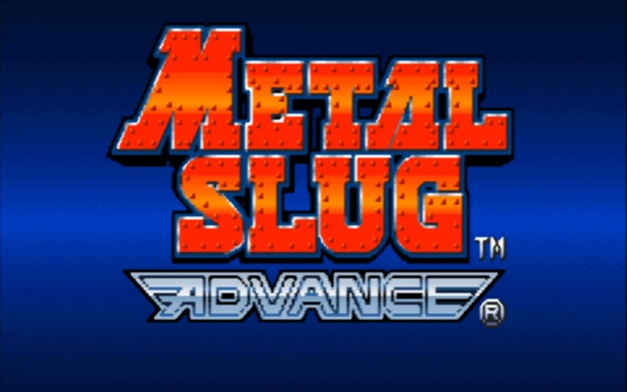 [图]GBA游戏：合金弹头Metal Slug Advance