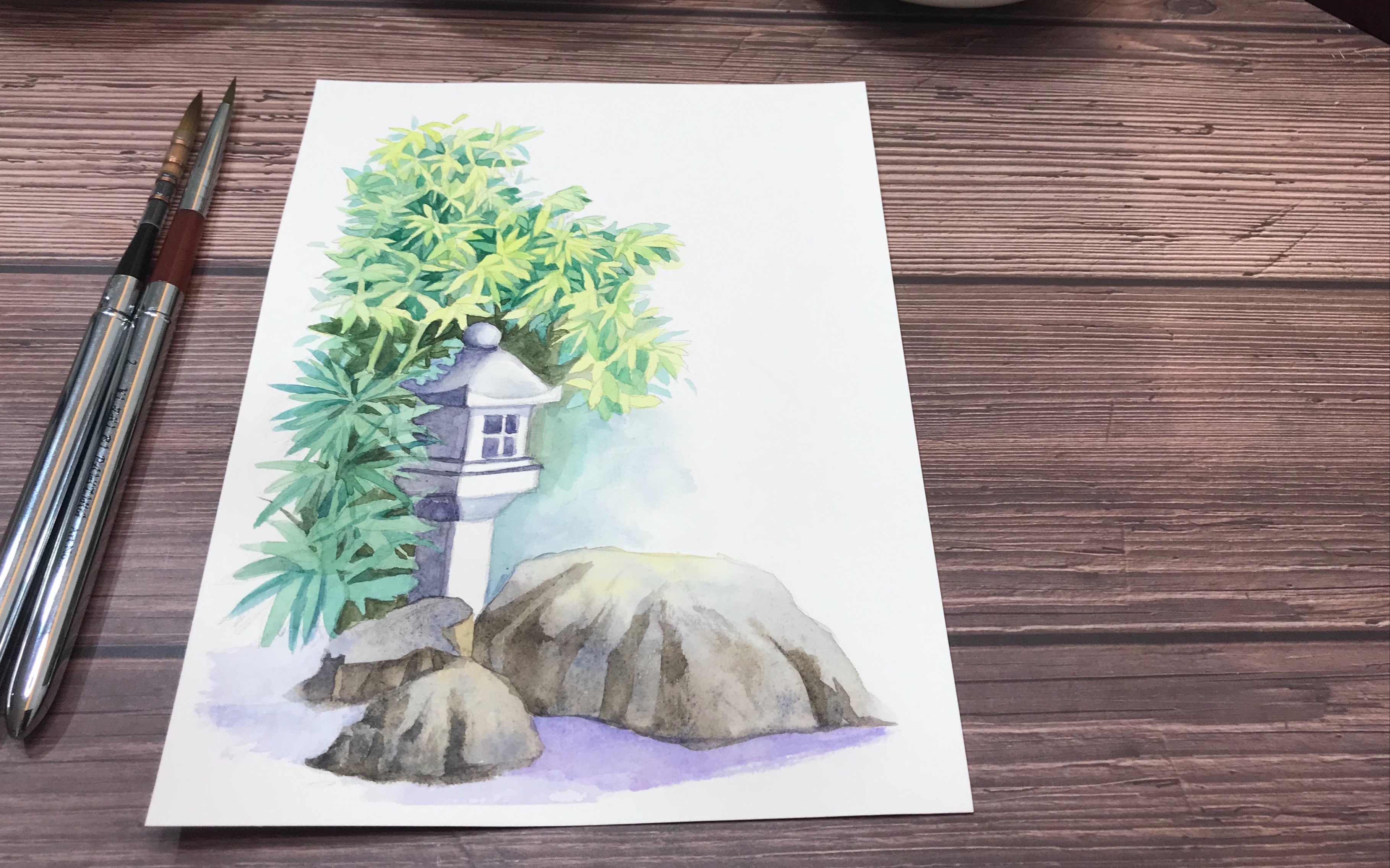 【水彩】小角落2